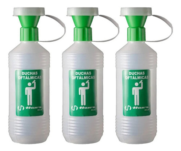 Kit 3 Duchas Lava Olhos Oftalmica Haws Avlis 500ml 0 Kit 3 Duchas Lava Olhos Oftalmica Haws Avlis 500ml 0