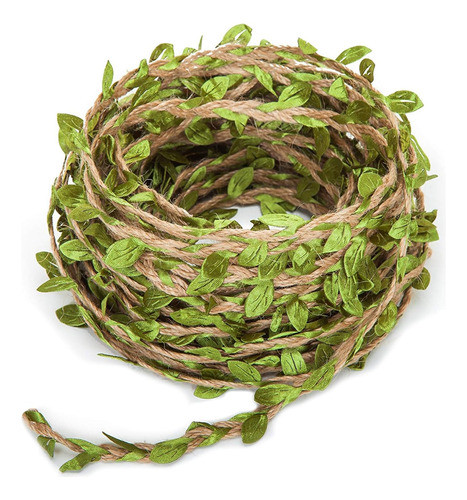 Uclever Cinta Hoja Arpillera Cuerda Cáñamo Natural Vid (33 0