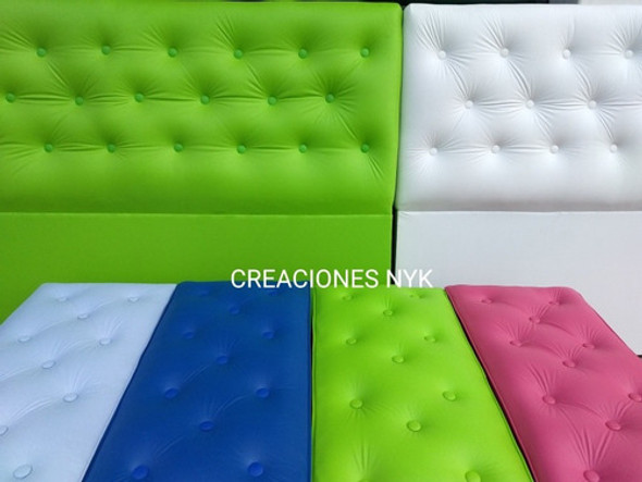 Puff Baulera Pie De Cama 1,20 Con Botones Hundidos 1