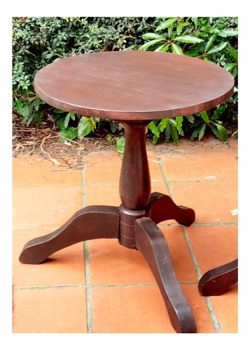 Pack De Mesas Laterales Madera Maciza 1