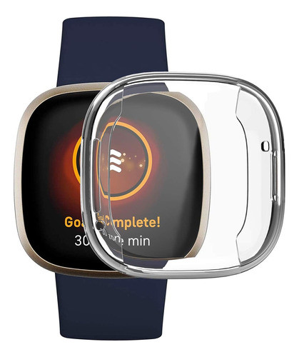 Funda Protector Pantalla Fitbit Sense / Versa 3 Tpu Pack X6 1