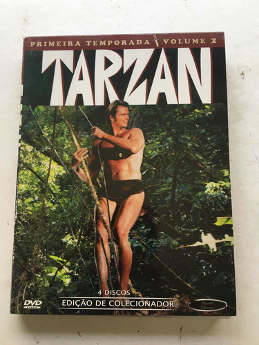 Tarzan 1° Temporada Volume 2 Dvd Original Usado 0