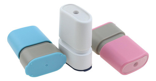 4 X 2-4 Pacotes De Carimbo De Nome Recarregável Para 4 Pcs 1