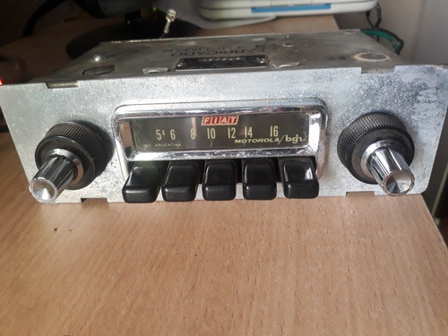 Estéreo Fiat 125 Original Marca Motorola/bgh 0