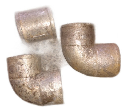 Hidro Bronz 3 Pulgadas Codo 75 Mm Estañado Y Union Estañada 0