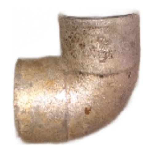 Hidro Bronz 3 Pulgadas Codo 75 Mm Estañado Y Union Estañada 1