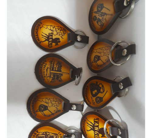 Oferta Llavero Cuero Flex Obelisco Gaucho Tango X10 Y Otros 1