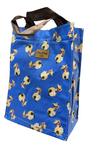 Lunchera Impermeable Aluminizada Bolsillo Varios Colores 1