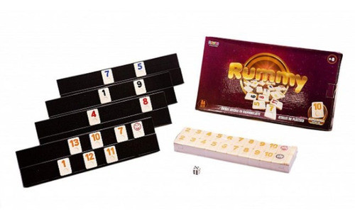 Juego De Mesa Rummy Fichas Bajorrelieve Faydi Lloretoys 1