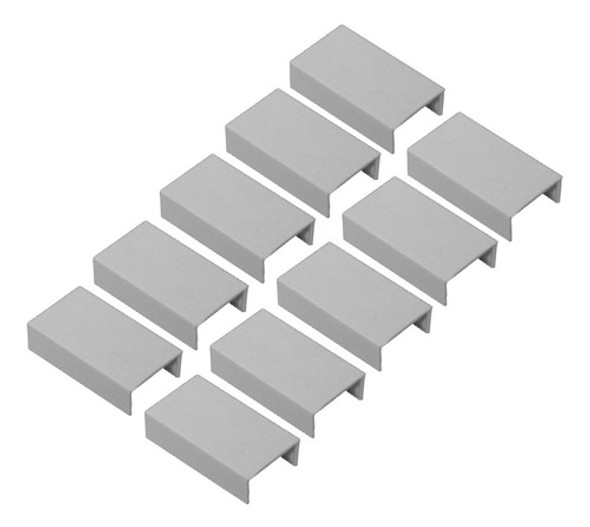 Kit Union Cable Canal Plana De 20x10mm Roker X10 0