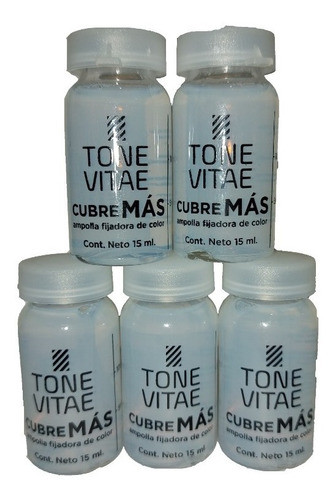 Ampolla Para Cana X5 Unid. (12ml C/u) - Tone Vitae 1