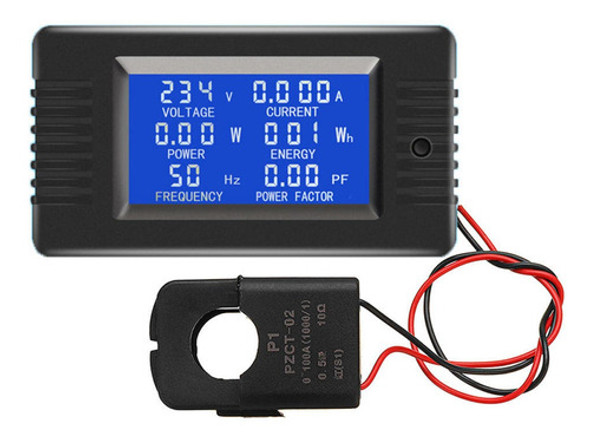 Pzem-022 Abrir E Fechar A Potência De Display Digital Ct 100 0