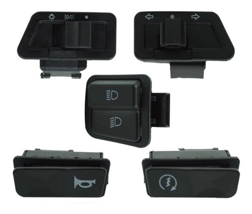 Boton Arranque/encendido/bocina/señale/luces 110cc. Jgo 5 Pc 0