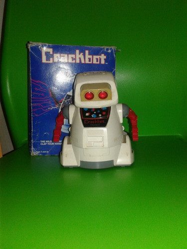 Robot Antiguo Crackbot Tomy 1