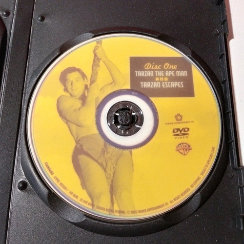 Tarzán De Los Monos Y La Fuga De Tarzán Dvd Colección 1