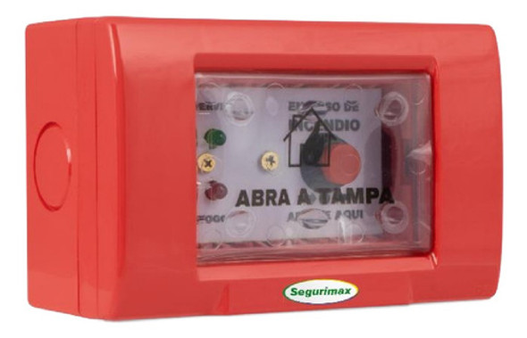 Acionador Manual Rearmável Ip55 Segurimax 38127 0