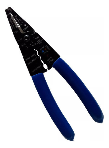 Pinza Pelacables Crimpeadora Corta Cable Multiuso Guiller 0