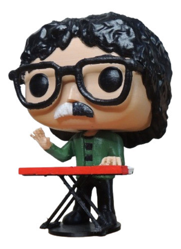 Muñeco Charly Garcia 3d Pop Rock Nacional Pappo Cerati Fito 0