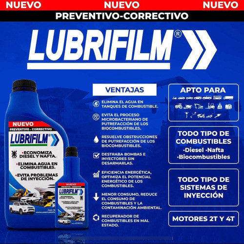 Aditivo Lubrifilm X 2 Litros 1