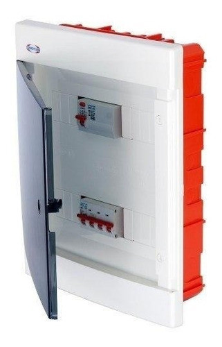 Caja P/ Termica Embutir 24 Bocas C/puerta Luxury Conextube 0