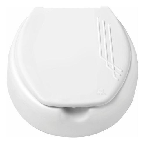 Assento Sanitário Elevado 7,5 Cm Com Tampa 0