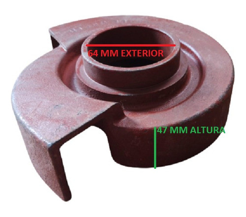 Caracol Cubre Turbina Motobomba 3 Honda Niwa Sensei Hyundai 1