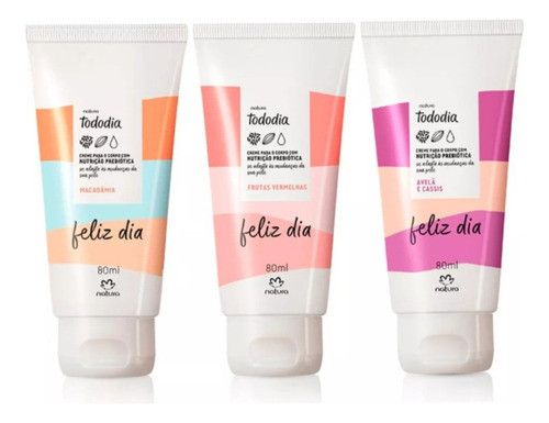 Kit Regalo Tododia Crema Para Cuerpo De 80ml X3 Unid. Natura 0