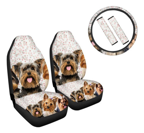 Jeocody Yorkshike Terrier - Juego De 2 Fundas Protectoras De 0 Jeocody Yorkshike Terrier - Juego De 2 Fundas Protectoras De 0