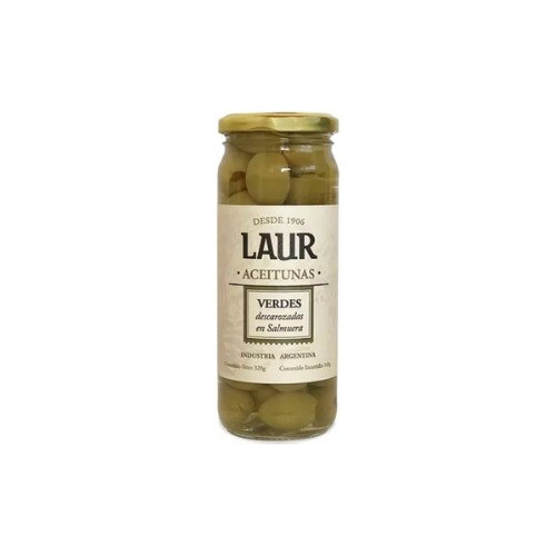 Aceitunas Verdes  Laur 320grs Zetta Bebidas 0