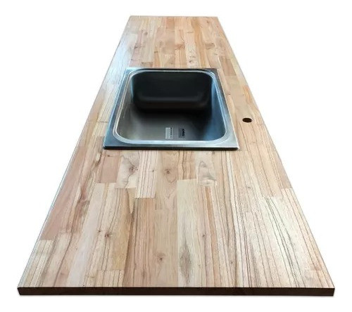 Mesada De Madera - Paraíso Alistonado - 60 Cm X 1,40 Mts 0