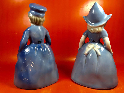 Hermosa Pareja | Tipo Campana | Porcelana Dinamarca 1