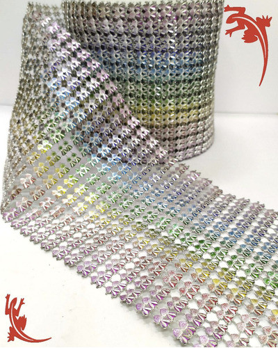 Galon Falso Strass #jm135mix Souvenir Torta Confeccion 1 Mtr 0
