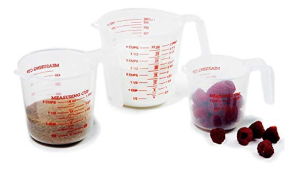 Taza Medidora De Plástico Con Capacidad Para 4 Tazas Norpro 1