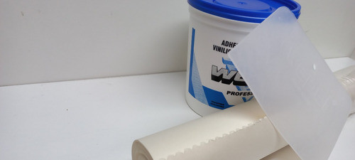 Kit Empapelar Adhesivo 1kg + 1 Rollo Papel Base + 1 Espatula 1