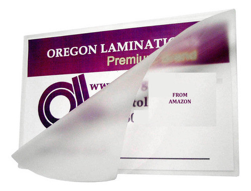 Bolsas De Laminación De Doble Letra De 5 Mil 11-1 / 2 X 17-1 0