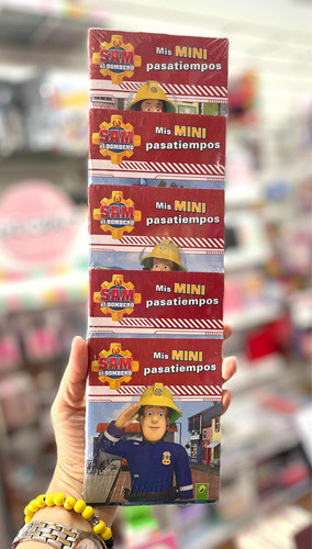 Set X5 Mini Cuentos Sam El Bombero Ideal Cotillón 1