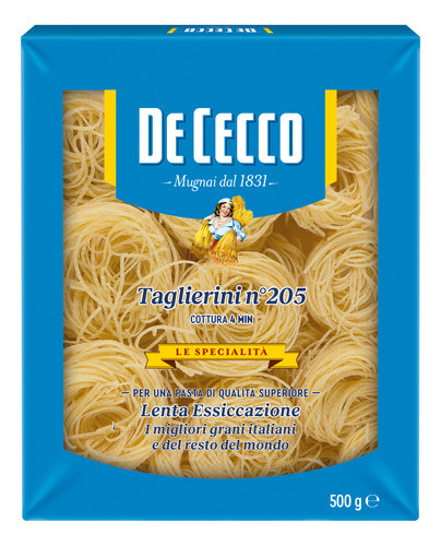 Pasta Taglierini De Cecco 500 Grs. 0