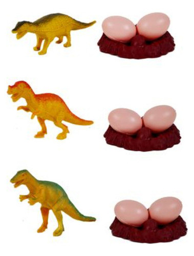 Set De Dinosaurio X4 Piezas En Bolsa X Unidad - 50346 0