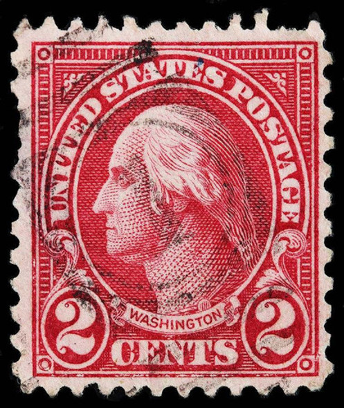 Sello United States Postage Washington 2 Cent 1922-1925 0
