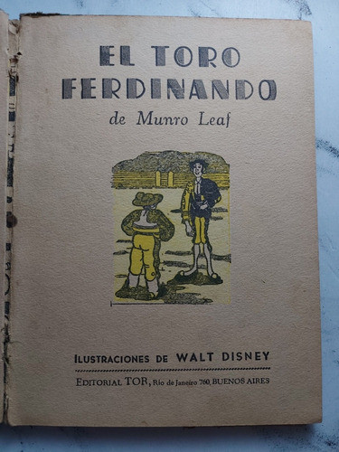 El Toro Ferdinando. Walt Disney. 52641 1