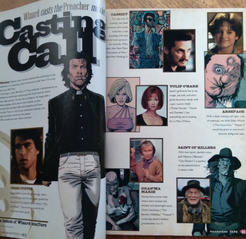 Revista Em Inglês Wizard 63. Supernan Wedding Witchblade. 1