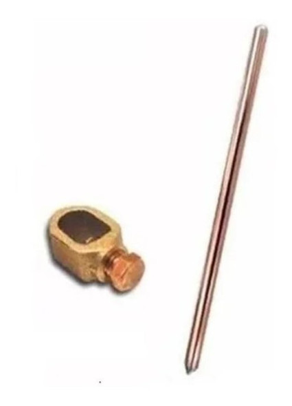 Jabalina De Bronce 3/8 X 1 Mts Con Niple 0