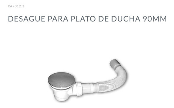 Desague Sopapa Bañera Receptaculo Plato Ducha Baño Piazza 1