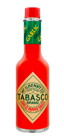 Salsa Tabasco Garlic 60 Ml. X2 1