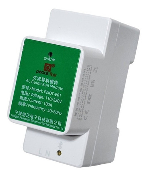 Medidor De Energía Consumo Wifi / App Reseteable Monofasico 0