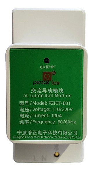 Medidor De Energía Consumo Wifi / App Reseteable Monofasico 1