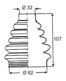 Goma De Homocinetic Ford Ecosport 4x4 02/ L/r 0