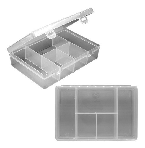 Cajas Plastica Organizadora Con 5 Divisiones Bijou 0