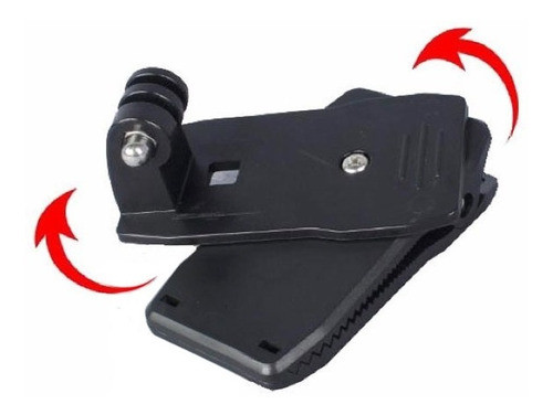 Accesorio Gopro Clip 360 Multiuso Mochila Trekking 5 6 7 8 0