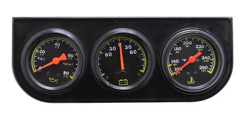 Trio Intrumento Temp. Aceite Voltaje Mecanicos 0